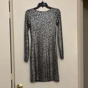 Michael Kors metallic dress